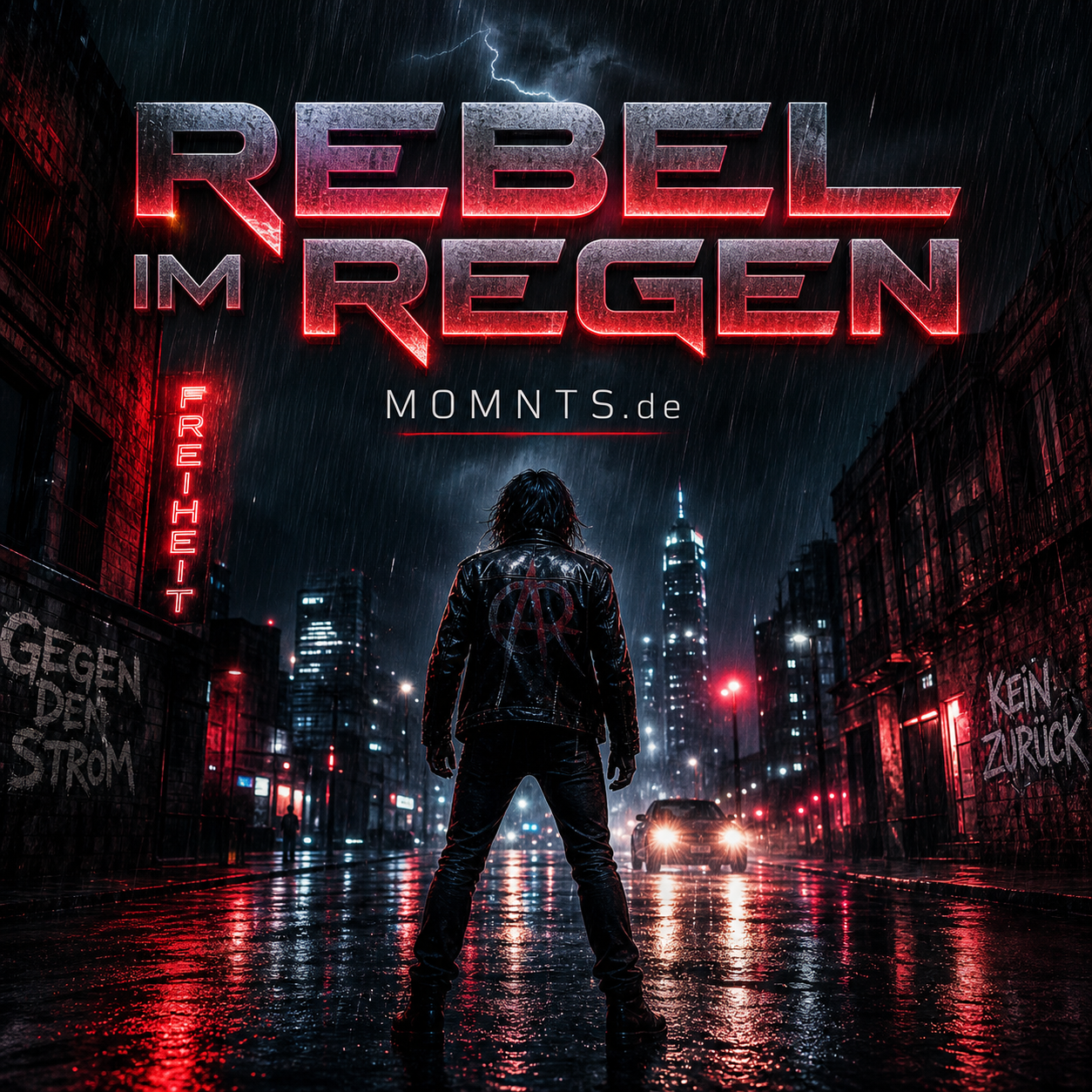 Rebel im Regen