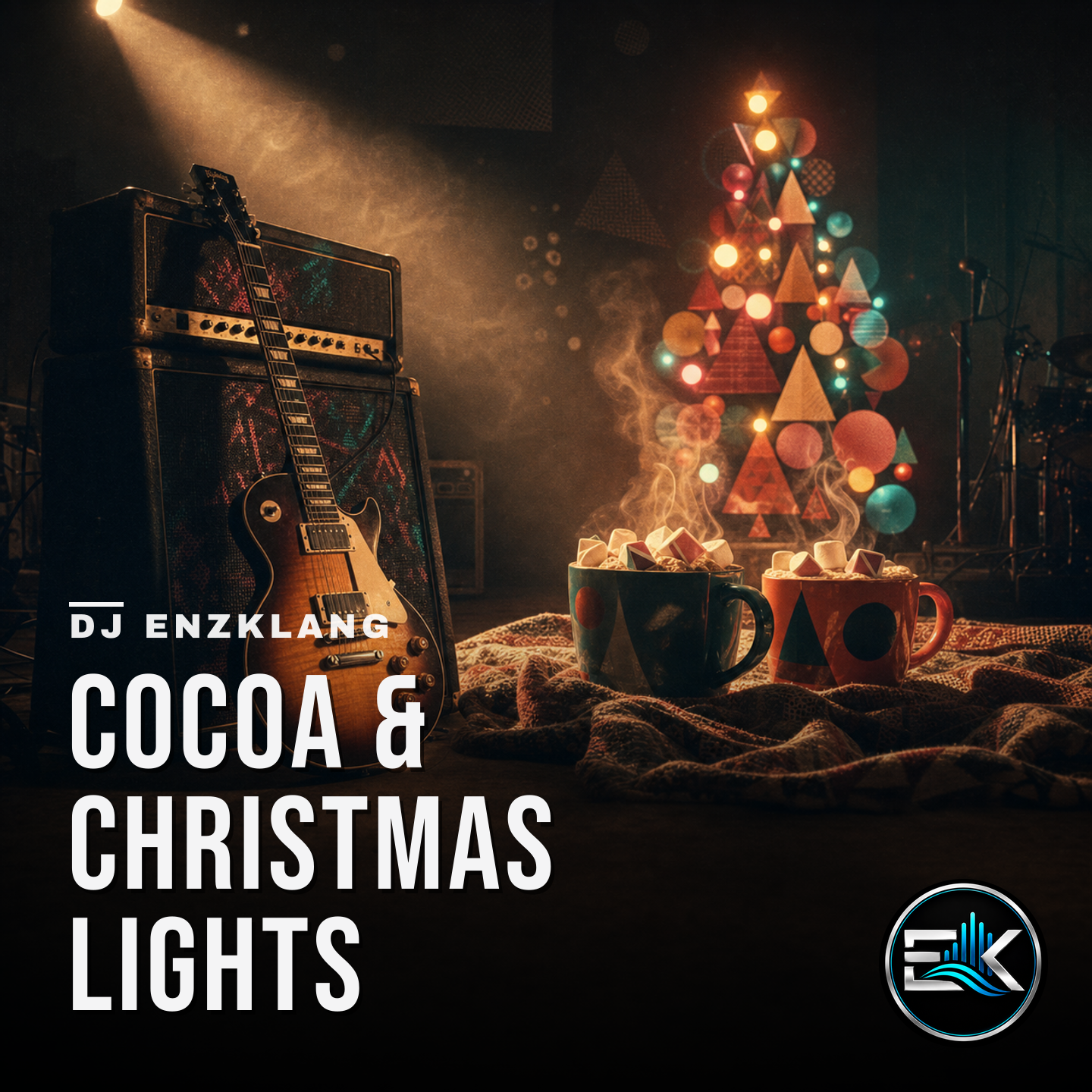 Cocoa & Christmas Lights