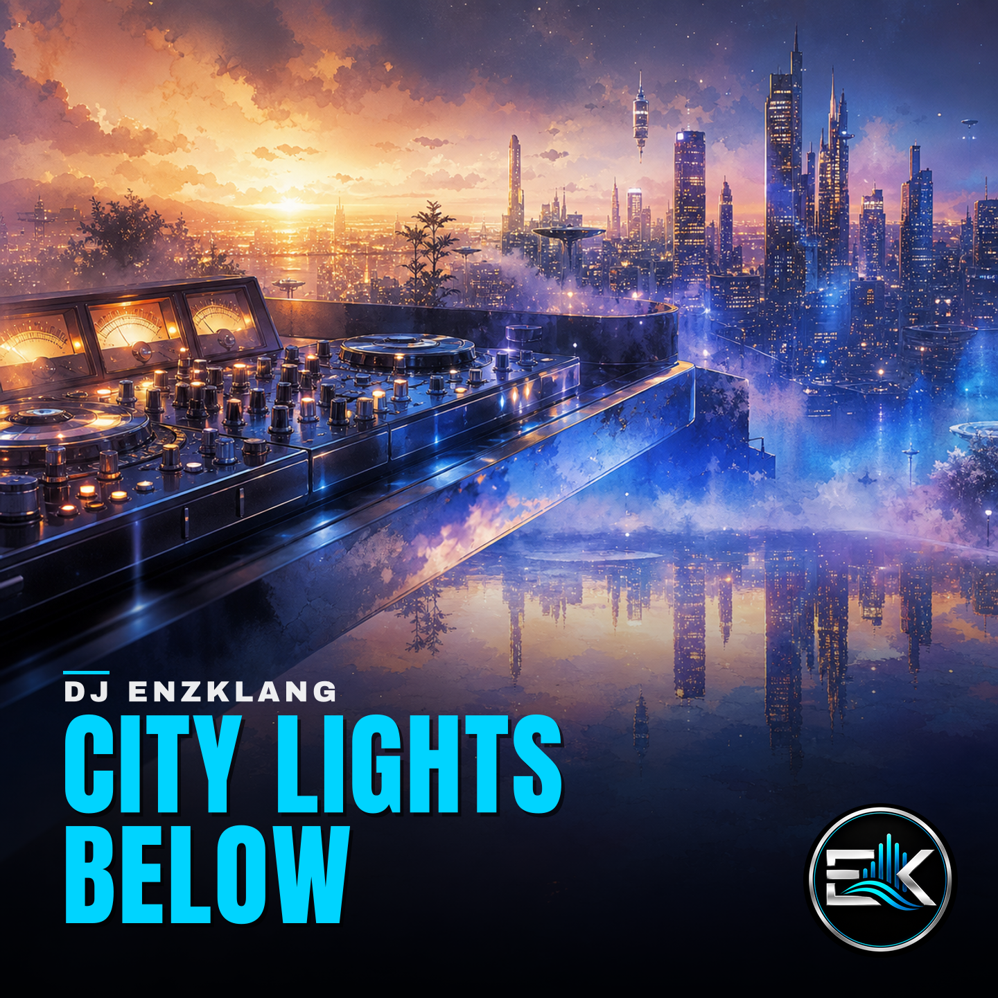City Lights Below