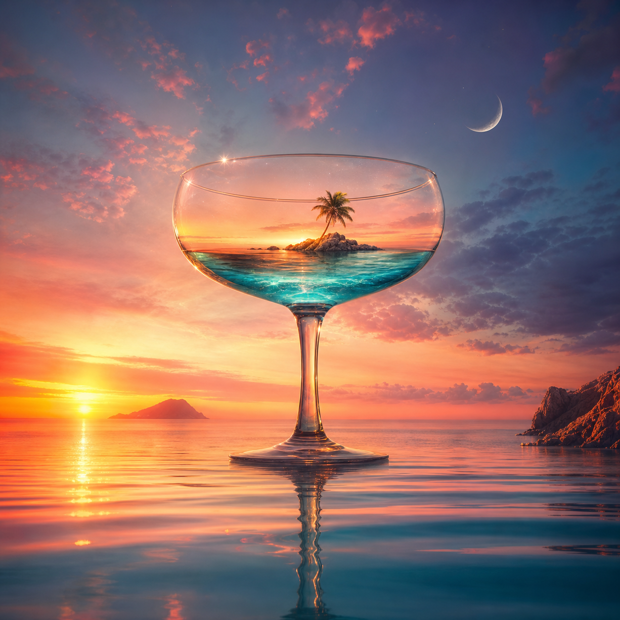 Cocktail am Horizont